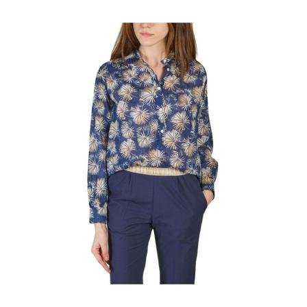 Hartford Cody printed shirt Blå, Dame Skjorter