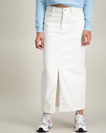 Grunt Ella Skirt Vit Kjolar Tjej - Kids Brand Store