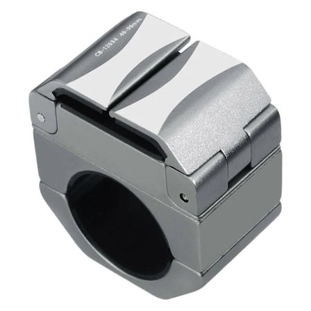 Justerbart telefonfeste for sykler, støtsikkert og fleksibelt, for motorsykkel og sykkel - Titanfarge 1