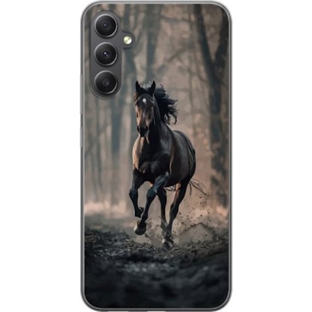 Yhteensopiva Puhelinkuori Samsung Galaxy A25 Juokseva Hevonen