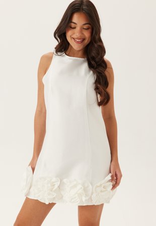 YAS ellina Sl Mini Dress Gardenia Vaatteet