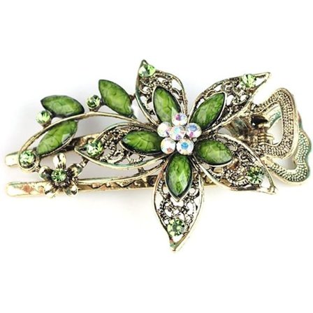 Vintage smykker krystall hårklemmer - For hårklemme skjønnhetsverktøy