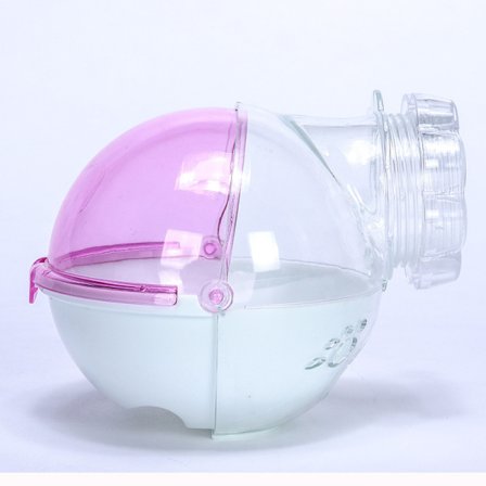 Hamsterbadrum i plast, sandbadsbehållare för husdjur, badrum för bur (Pi