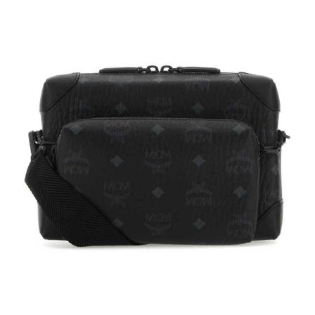 Mcm, Cross Body Bags Zwart, Heren, Maat:ONE Size