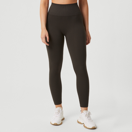 Björn Borg Studio Seamless Rib Tights, Peat