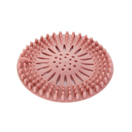 Loistava hiustenpidike pyöreällä kahvalla - Vaaleanpunainen