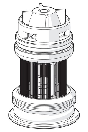 Oras 178295 Snavsfilterindsats 2-pak, Badeværelse