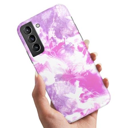Samsung Galaxy S21 Plus - Cover/Mobilcover Marmor Multicolor