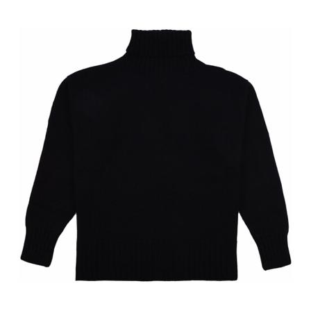 Drumohr, Turtlenecks Zwart, Dames, Maat:M