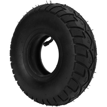 10 tommer 4.10 3.50-4 slange med vinklet ventil 4.10/3.50-4, pneumatisk udendørs gummidæk til udskiftning