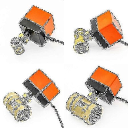 1/2" 3/4" 1" 2" Motoriserad kulventil 220v 12v 24v 3-tråds 2-punktsstyrning Mässing Elektrisk kulventil