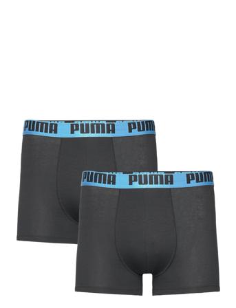 Puma Basic Boxer 2P Boksershorts Svart PUMA*Betinget Tilbud