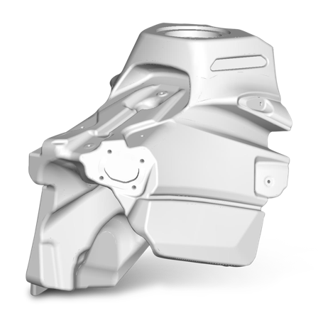 Acerbis Fuel Tank 12L Transparent - KTM 150 XC-W 2020-2022