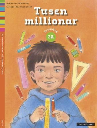 Tusen millionar 3A - Bok av Anne-Lise Gjerdrum & Elisabet W. Kristiansen - Paperback