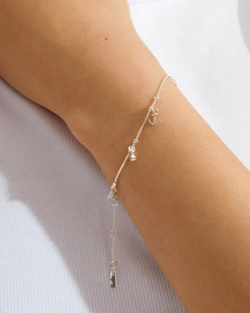 Pilgrim ANET crystal bracelet Couleur argent Bijoux Fille - Kids Brand Store