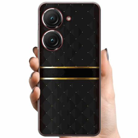 Asus Zenfone 9 Tpu Mobilskal Golden Stripes
