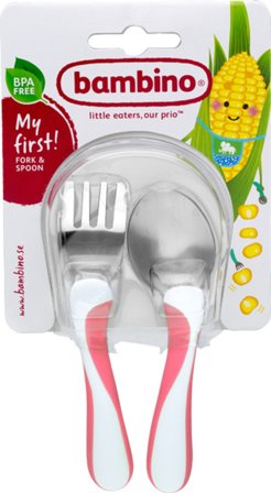 Bambino myfirst fork&spoon cer