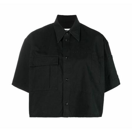 MM6 Maison Margiela Shirt Sort, Dame Skjorter