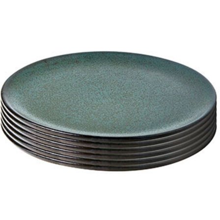 Aida RAW-jälkiruokalautanen, vihreä, 20 cm. 6 kpl.