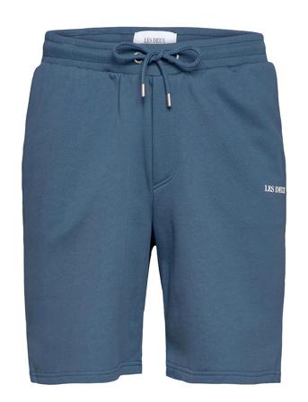 Lens Sweatshorts Shorts Sweat Shorts Blå Les Deux