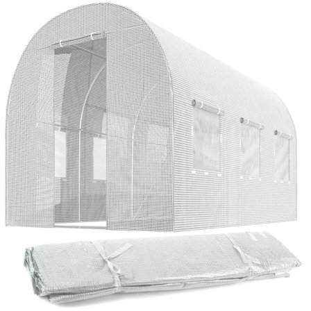 Kasvihuonetunneli Folio 2x3m (6m²) Valkoinen Plonos