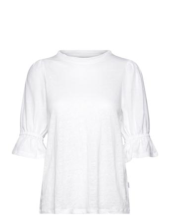 Ella&il Janna Linen Top Vit