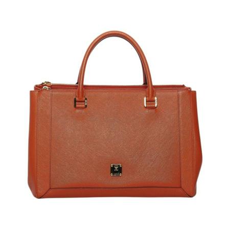 MCM Pre-owned Handbags orange, Dam Vintage Väskor, Dam, Storlek: ONE SIZE