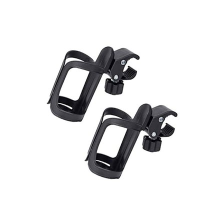 2-osainen rattaiden kuppiteline, polkupyörä, kärry tai kävelyauto