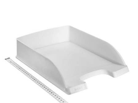 Leitz Brevkorg standard Plus vit - Lyreco - Kontorsmaterial - Till skrivbordet - Brevkorgar