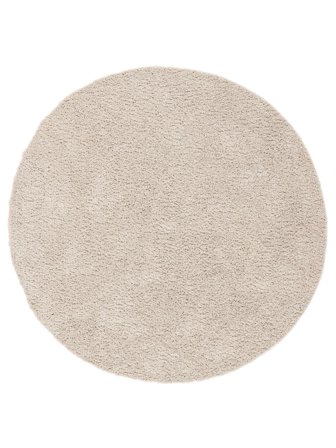 Comfy Tappeto Bambini Ø 150 Piccolo Beige Monocromatico Rotondo