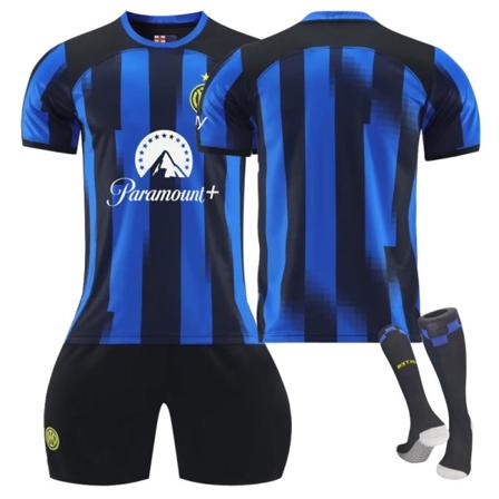 23-24 Inter Milan kotiharjoituspaita urheilupuku miesten ja naisten jalkapalloasu No number 18