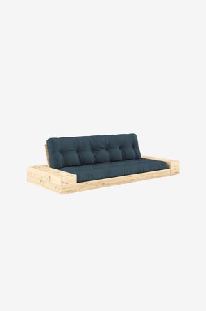 Karup Design - Base Sovesofa m. 2 sidebokse Tre-personers - Blå - Sovesofaer - Fra Homeroom