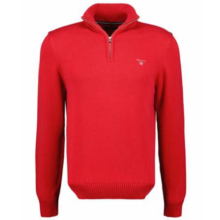 Gant - Stickade Tröjor - Röd - Herr - Storlek: 2xl, Herr, Storlek: 2XL
