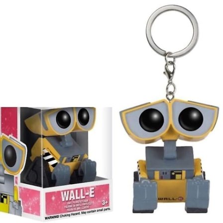 Wall-E Actionfigur Nyckelring Barnpresent Bildekoration Ryggsäcksdekoration