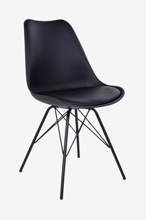 House Nordic - Matstol Oslo, 2-pack - Svart - Stolar - Från Homeroom