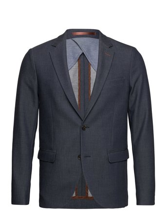 Mmgjames Blazer Suits & Blazers Blazers Single Breasted Blazers Marineblå Mos Mosh Gallery*Betinget Tilbud