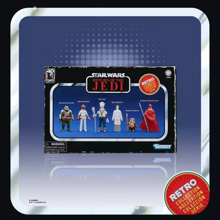STAR WARS - Return of the Jedi - 6 Figure Pack Retro Collection 10 cm