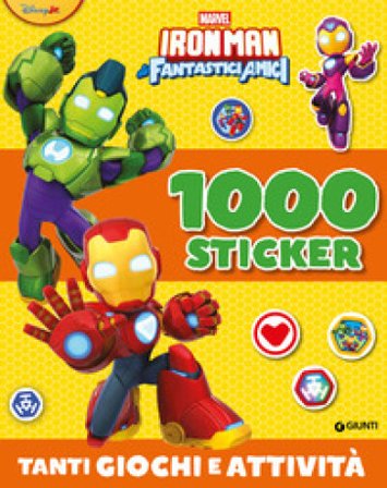 Iron Man e i suoi fantastici amici. 1000 stickers. Ediz. a colori Walt Disney