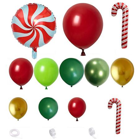 Julballonger set - 2247