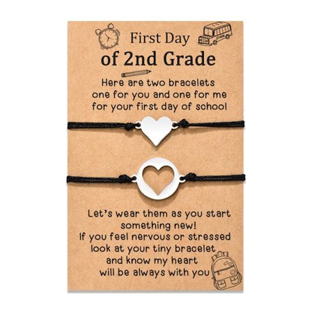 2 stk vævet forældre-barn armbånd mor datter armbånd C C