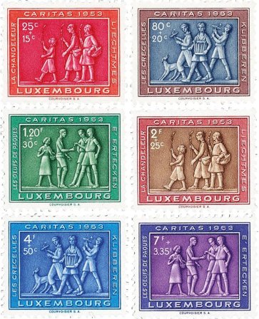 Luxembourg 1953 - Postfrisk - MICHEL 517-22