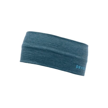 Devold Running Headband Unisex beanies Blue OneSize
