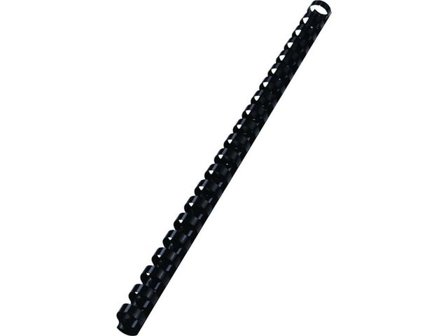 GBC Plastspiral 25mm svart 50/fp - Lyreco - Kontorsmaskiner - Inbindning - Spiraler