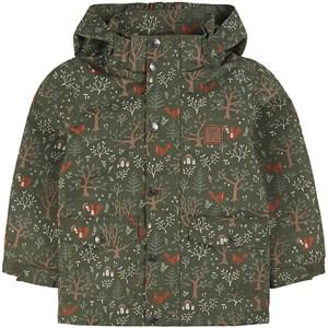 Kuling Acorn Stockholm Shell Jacket 128 cm - Coats and jackets - 128 cm - Green