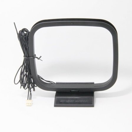 FM og AM loop-antenne med 3-pinners minikontakt for Sony Sharp Stereo AV-receiver system