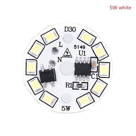 LED-lampa Patch Lamp SMD Plate Circular Module Light Source Plat