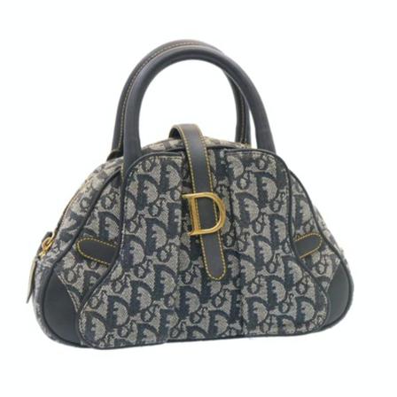 Dior Vintage Pre-owned HandTas , Blauw , Dames , Maat: ONE Size Vintage Tassen