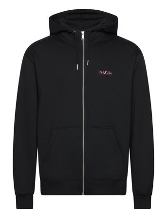 Julius Hooded Sweatshirt Hettegenser Genser Svart Makia*Betinget Tilbud