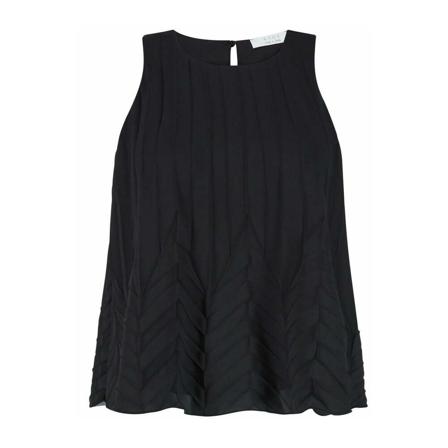 Kaos, Sleeveless Tops Zwart, Dames, Maat:S