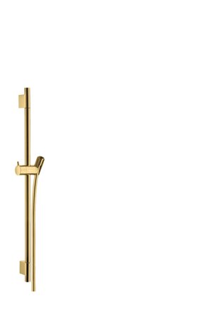 Hansgrohe Unica S Puro 28632990 Duschstång med slang, Ø22x650 mm Polerat guld, Badrum